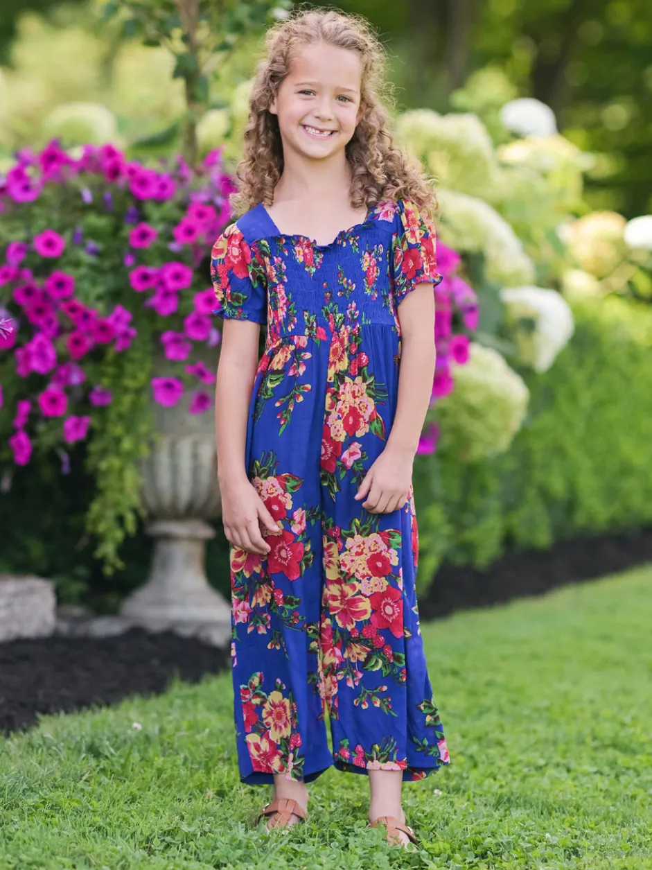 Sikkim Kids Jumpsuit - Blue