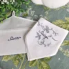 Sister Embroidered Envelope Hankie
