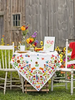 Sister Garden Tablecloth