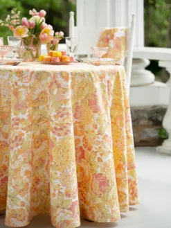Spring Gathering Round Cloth - Sorbet