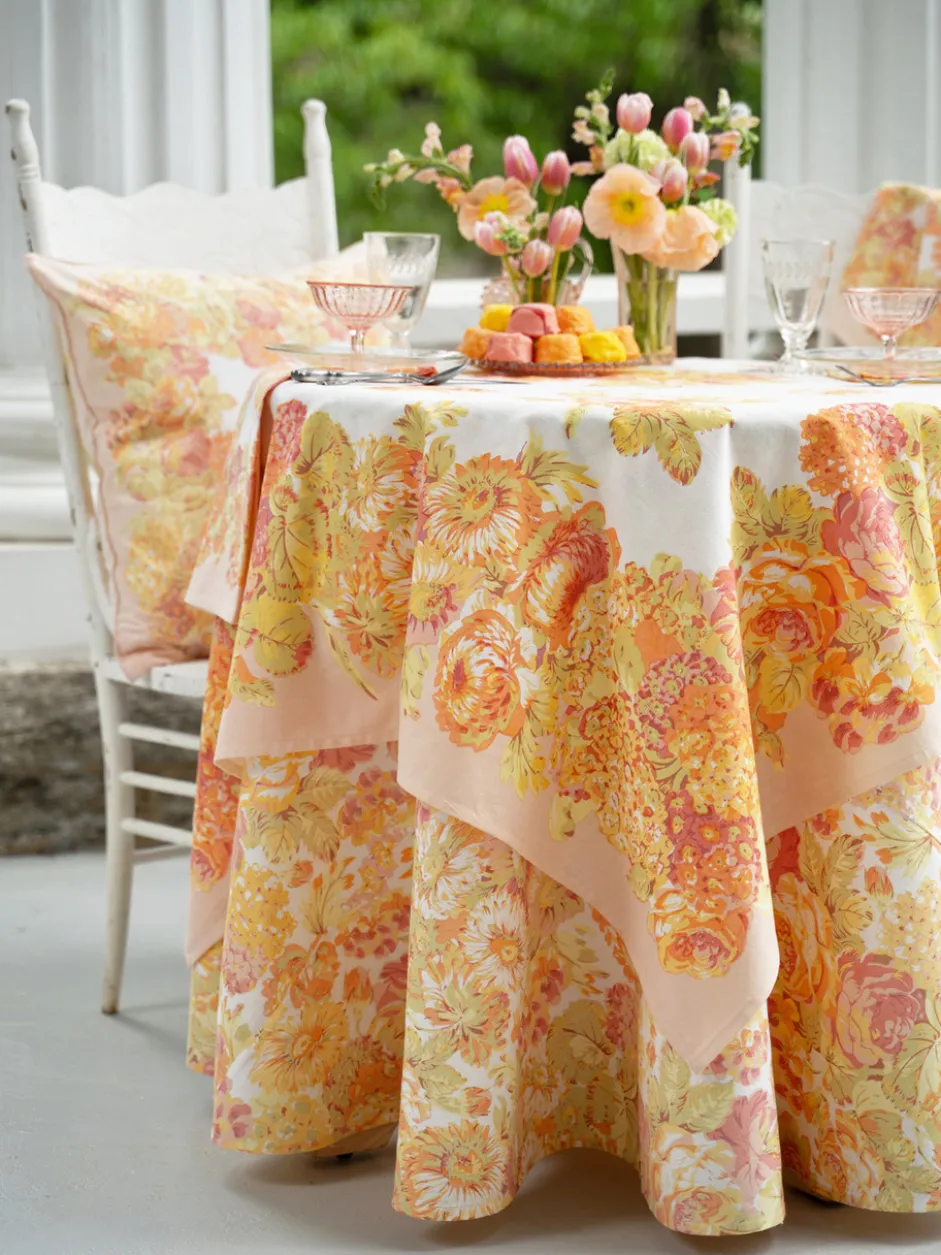 Spring Gathering Round Cloth - Sorbet