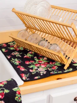 Strawberry Drying Mat - Black