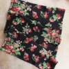 Strawberry Tea Towel Set of 2 - Black