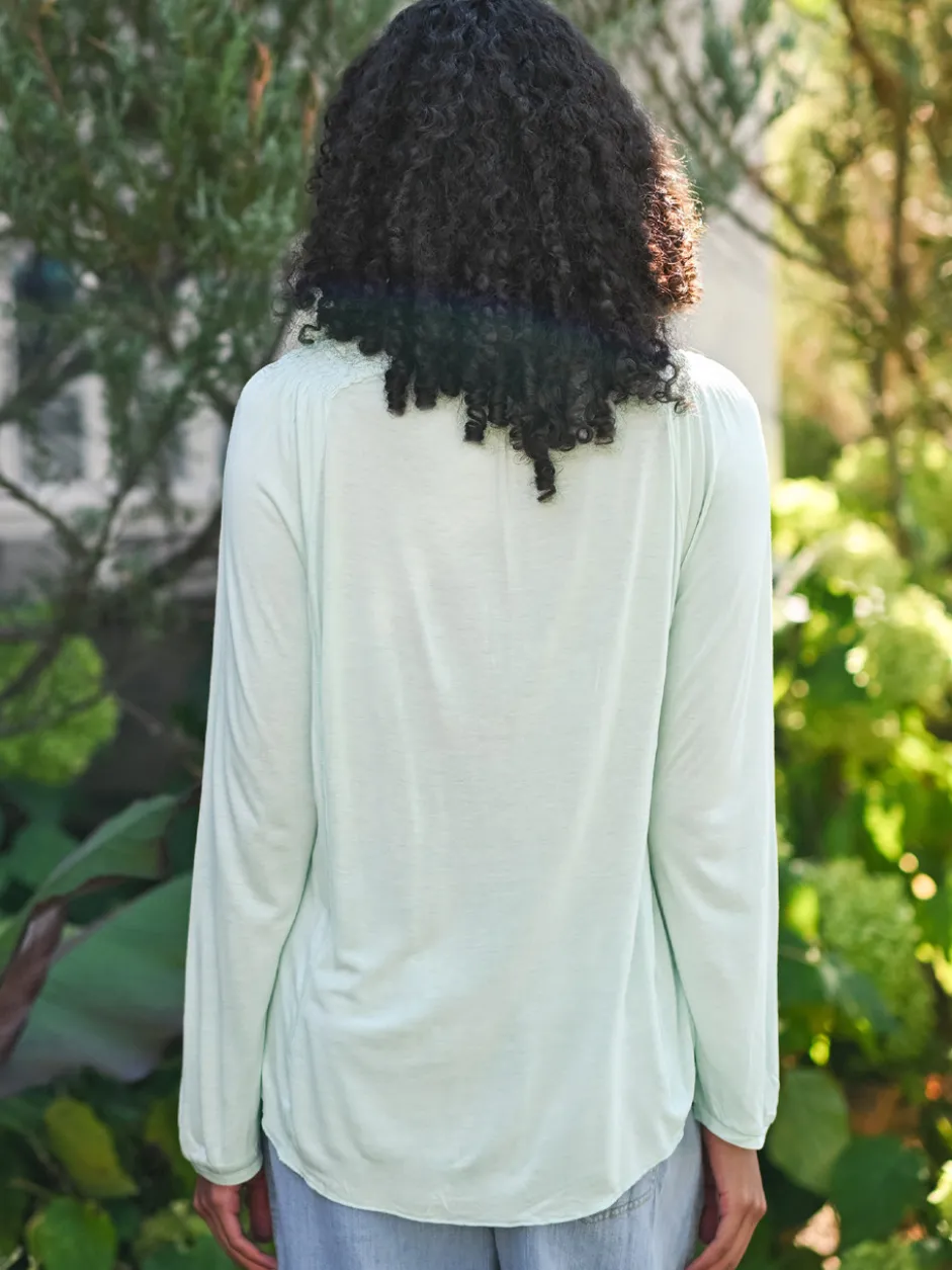 Strolling Jersey T-Shirt - Soft Aqua