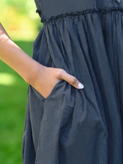 Summer Hour Dress - Sunwashed Navy