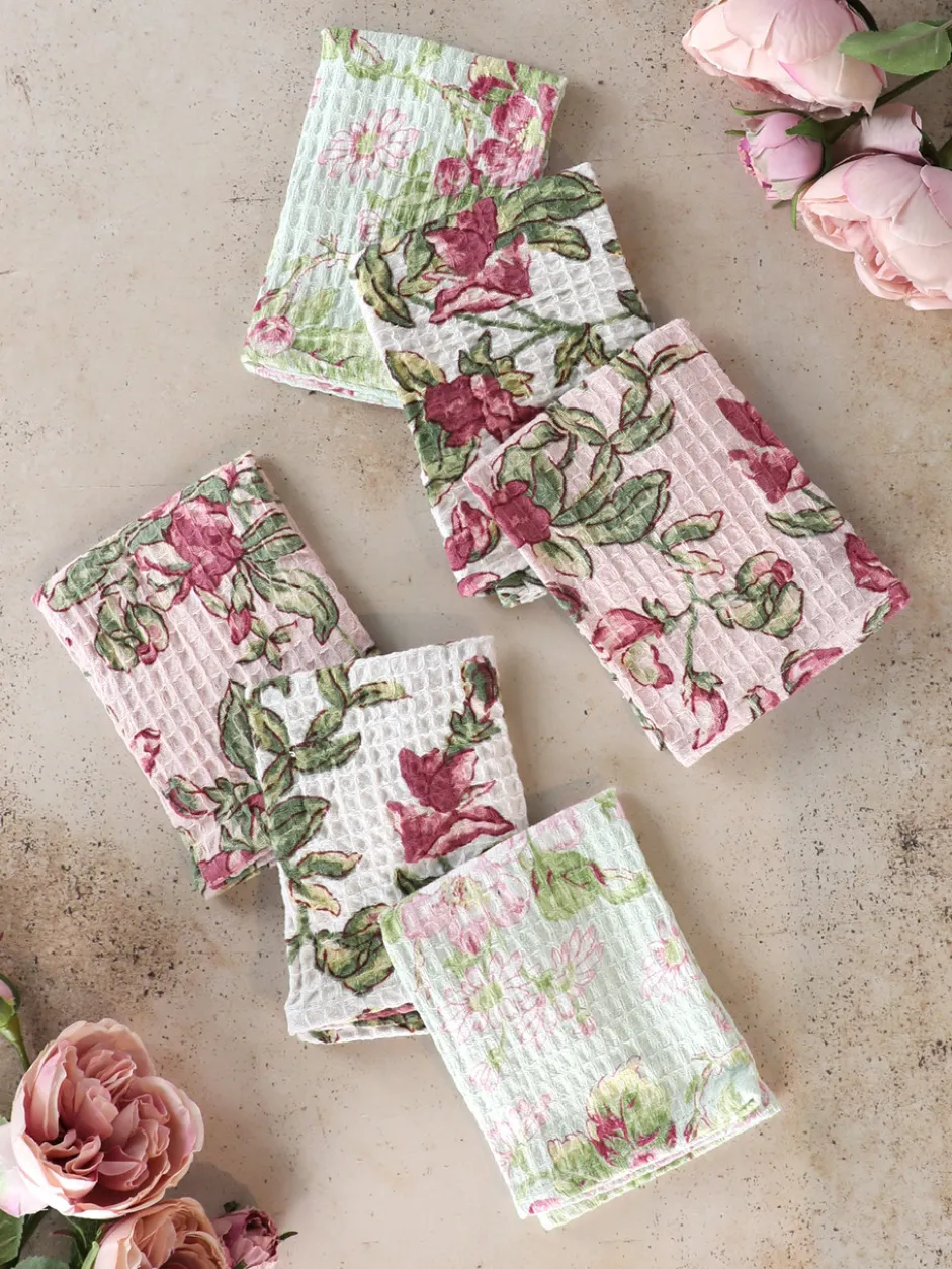 Sweet Pea Patchwork Tiny Towel Bundle - Multi
