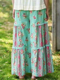 Tallulah Pant - Aqua