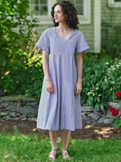 Teatime Dress - Periwinkle
