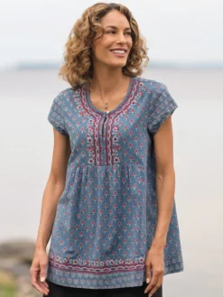 Total Hippie Indigo Tunic - Indigo