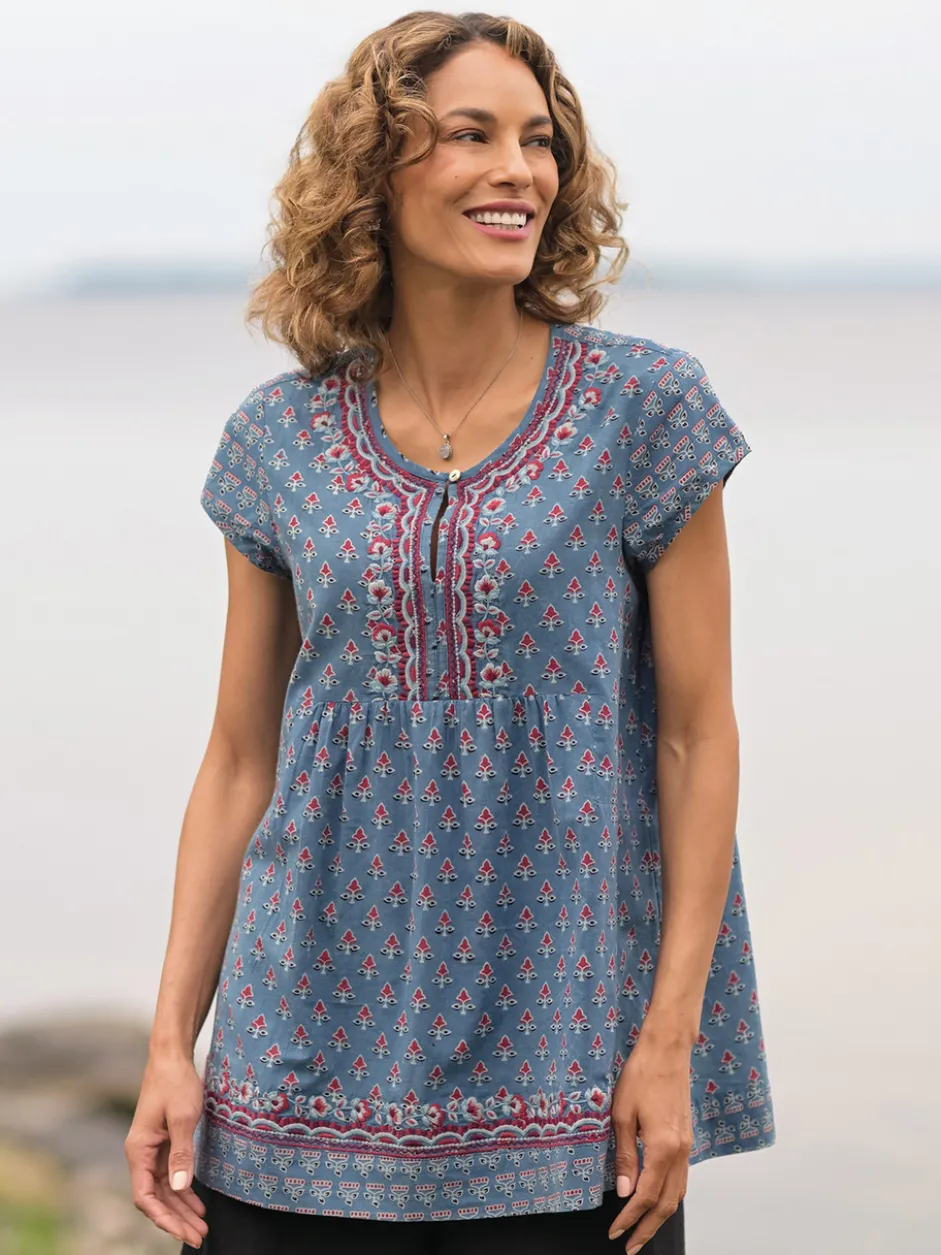 Total Hippie Indigo Tunic - Indigo