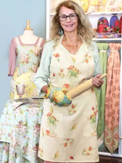 Tulips Watercolor Chef Apron