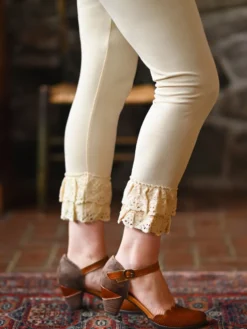 Tutu Legging - Ecru
