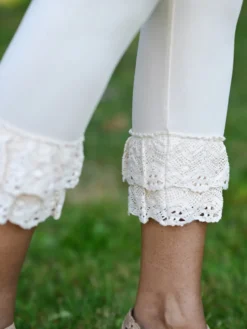Tutu Legging - White