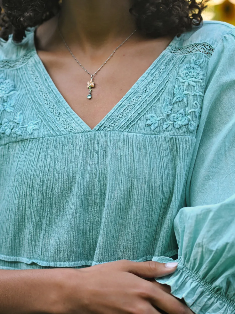 Twyla Dress - Sunwashed Turquoise