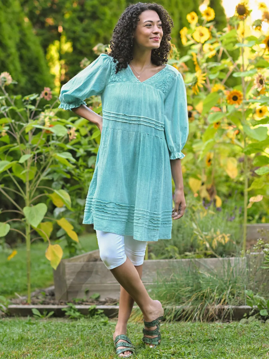 Twyla Dress - Sunwashed Turquoise