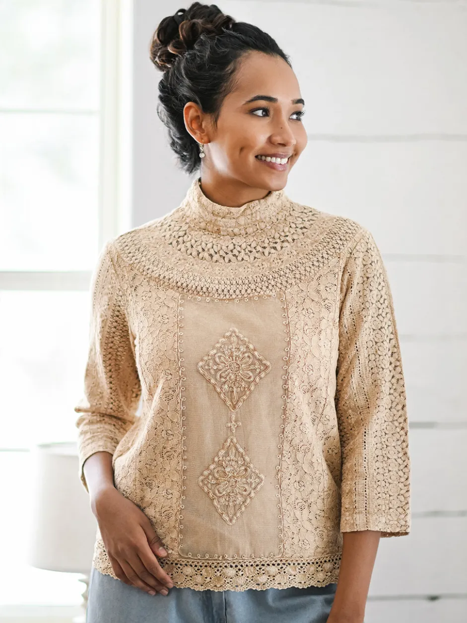 Victoria Blouse - Antique