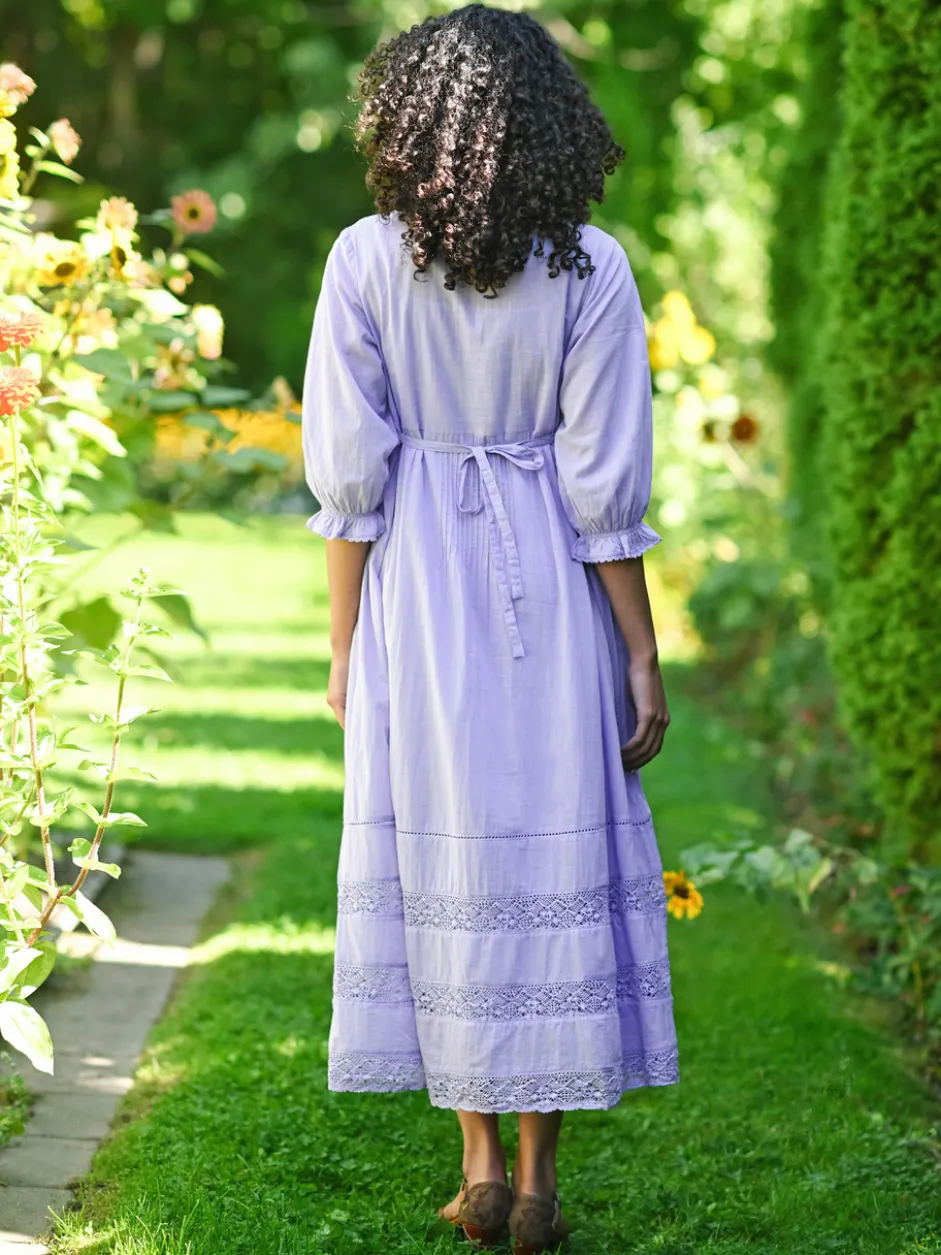 Victoriana Dress - Periwinkle