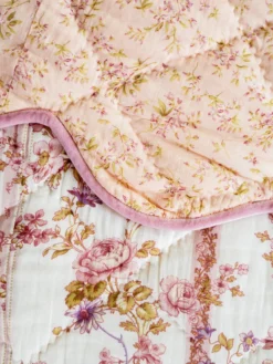 Victoriana Quilt - Antique Rose