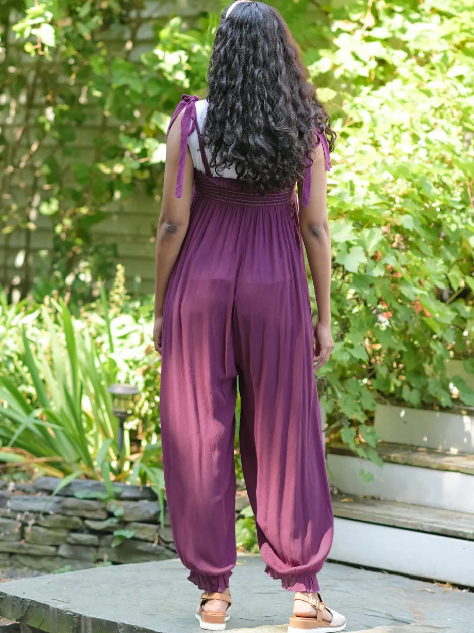 Weslie Jumpsuit - Plum