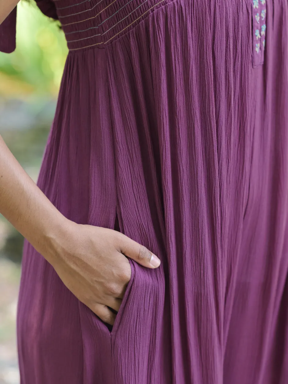Weslie Jumpsuit - Plum
