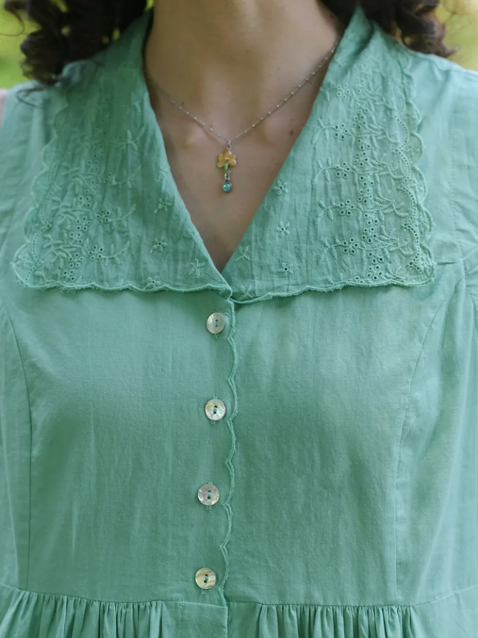 Yesterday Dress - Soft Teal