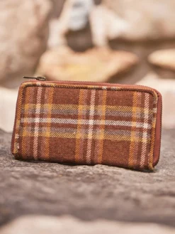 Zipper Wallet - Dickens Plaid